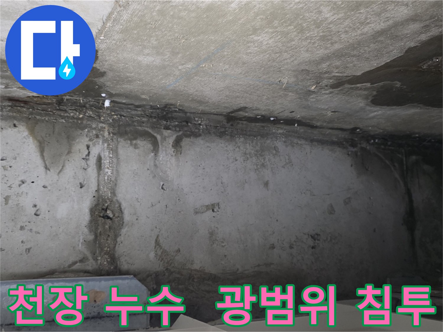 남양주 오남읍 아파트 천장 누수 현장 사진