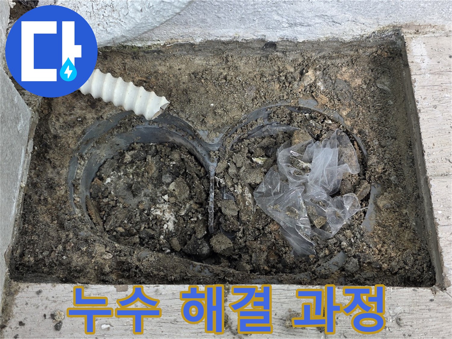 노원구 중계동 청구3차 아파트에서 외부 누수 해결 과정을 보여드립니다 - 누수 전문가의 꼼꼼한 시공!
