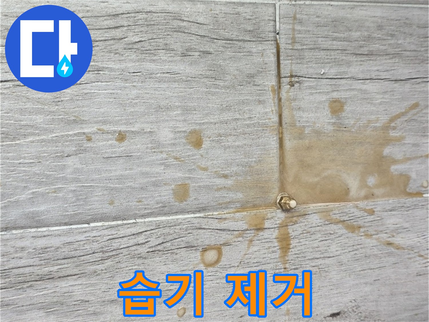 마루 아래 습기 - 인젝션 방수로 뽀송하고 쾌적하게!