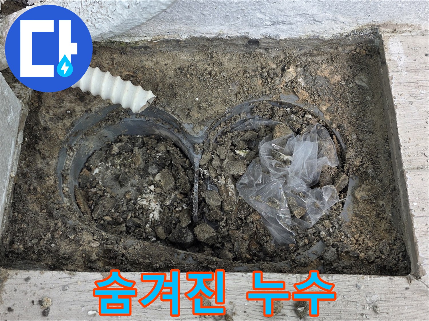 중계동 청구3차 아파트 누수 - 막힌 배수구 속에 숨겨진 누수의 원인