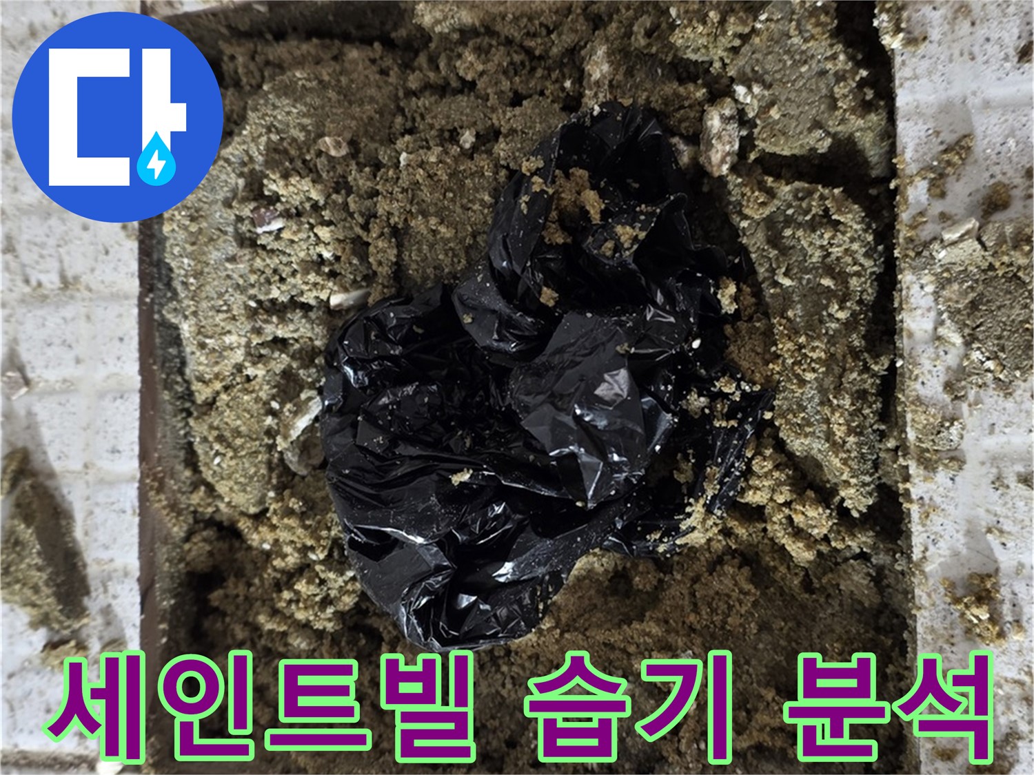 과천 문원동 세인트빌 누수 - 유가 주변 습기 - 곰팡이 발생 원인 분석