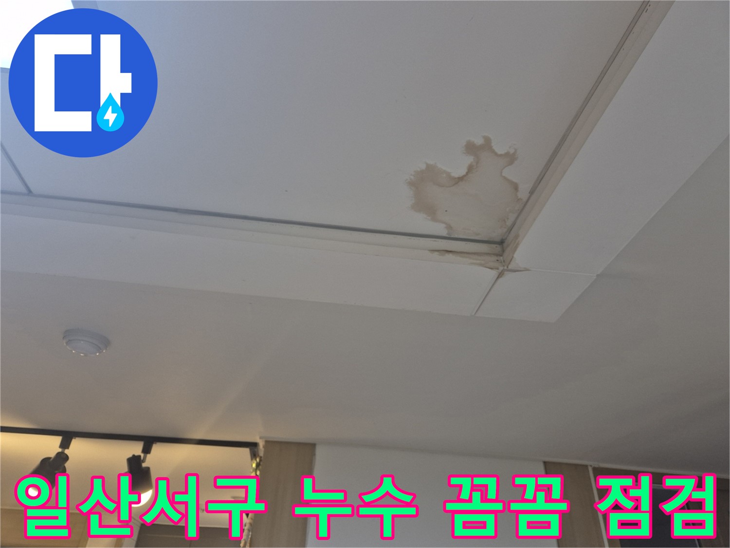 고양시 일산서구 천장 누수 - 꼼꼼한 점검으로 재발 방지 - 안심 시공