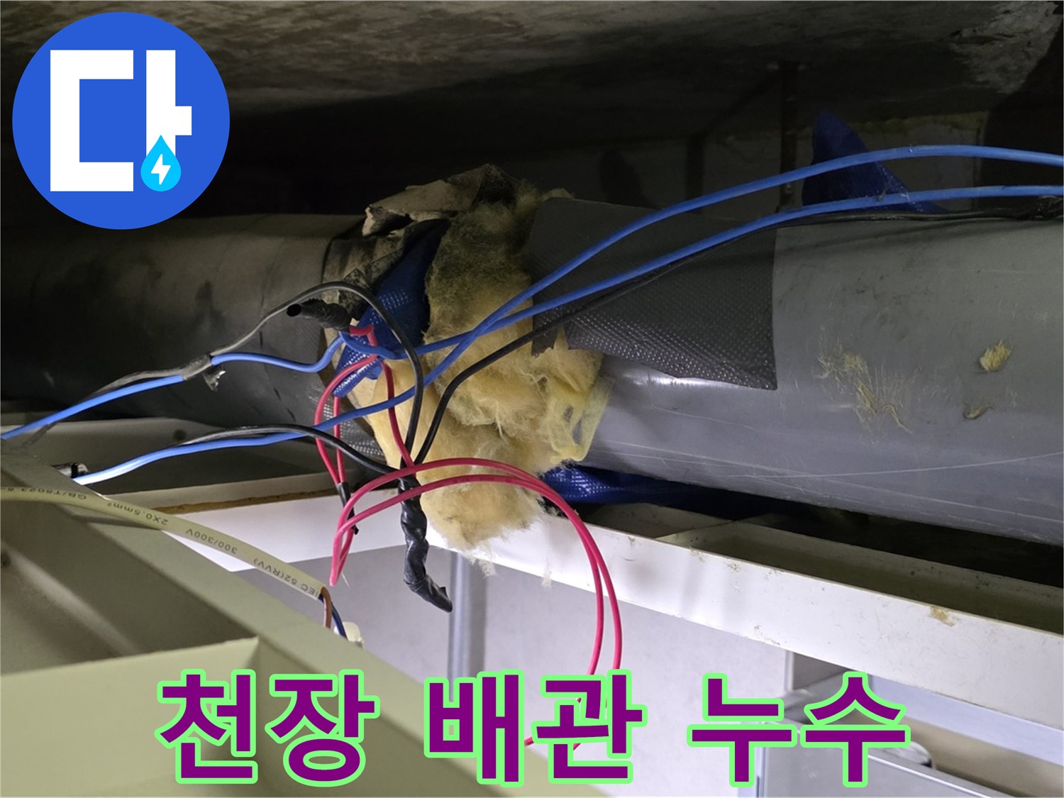 노원구 중계동 라이프청구신동아 아파트 천장 배관 누수 발생 - 누수탐지 및 누수 공사 진행
