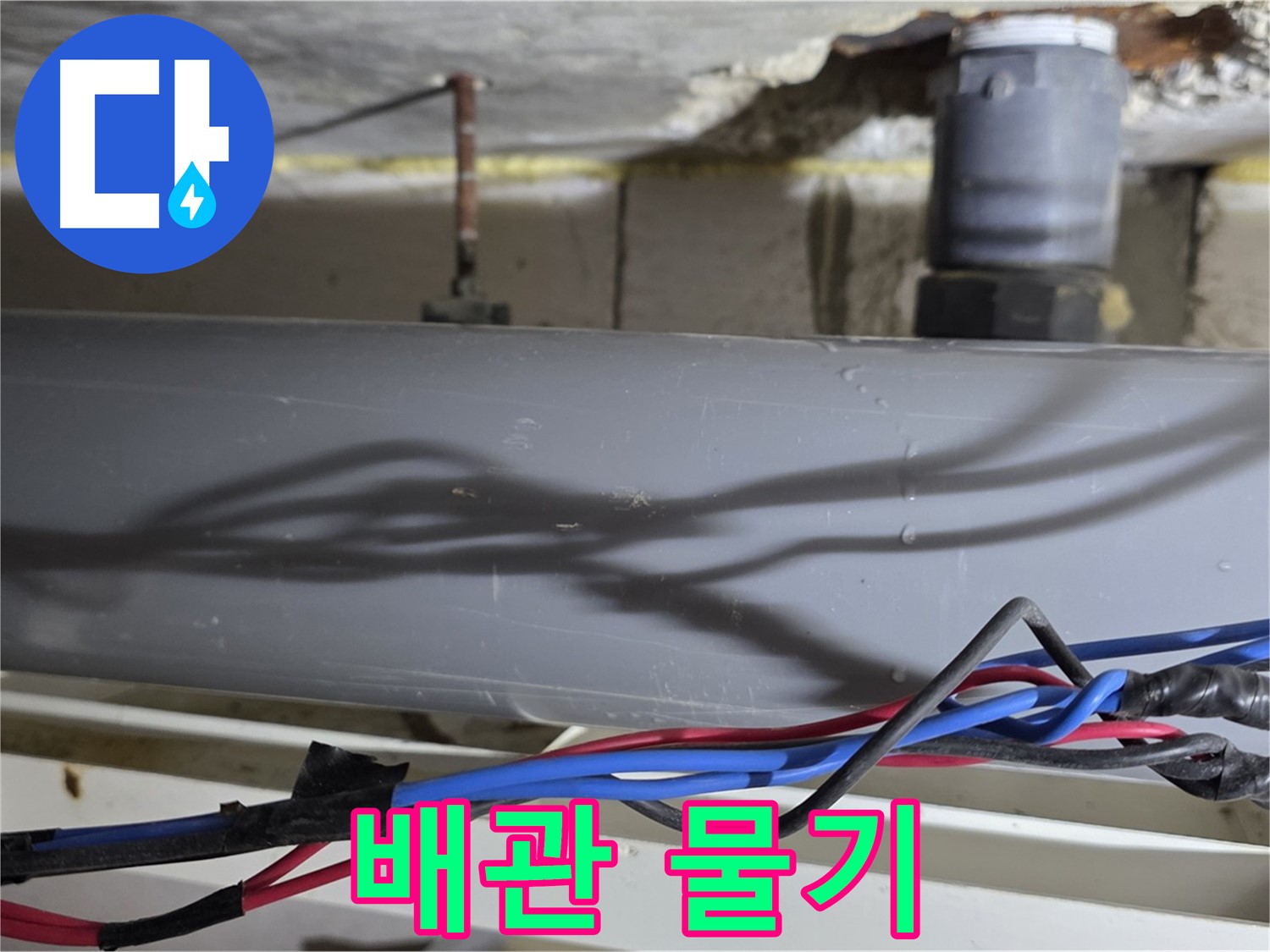 노원구 중계본동 라이프청구신동아 아파트 배관 물기 - 누수? 결로? 빠른 점검!