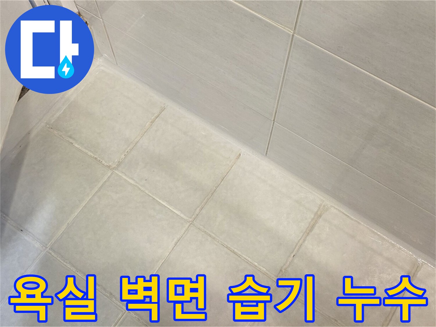 과천 누수 - 욕실 벽면 습기 문제를 해결하고 곰팡이 방지 시공으로 쾌적한 욕실 환경을 만들어 드립니다.