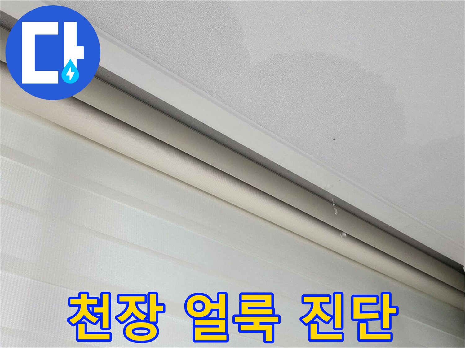 삼숭동 자이아파트 107동 천장 얼룩 - 혹시 누수? 전문가의 정확한 진단