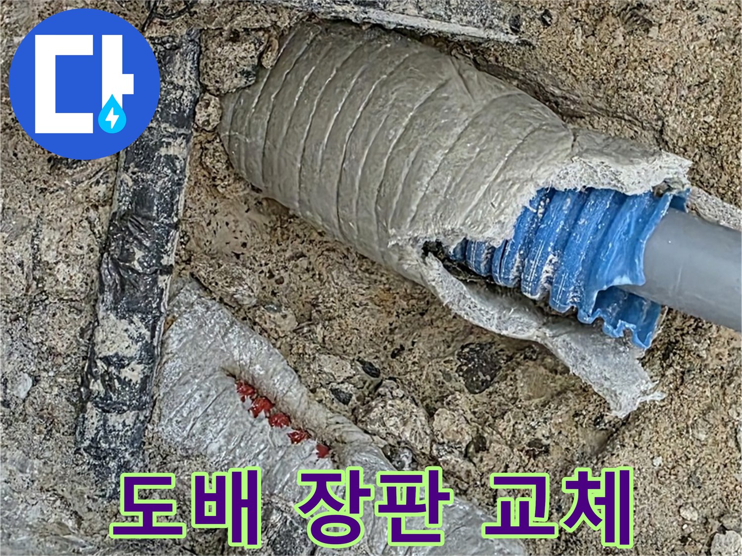 양주 삼숭동 자이아파트 누수 - 누수 후 손상된 도배, 장판 교체까지 완벽하게 마무리!