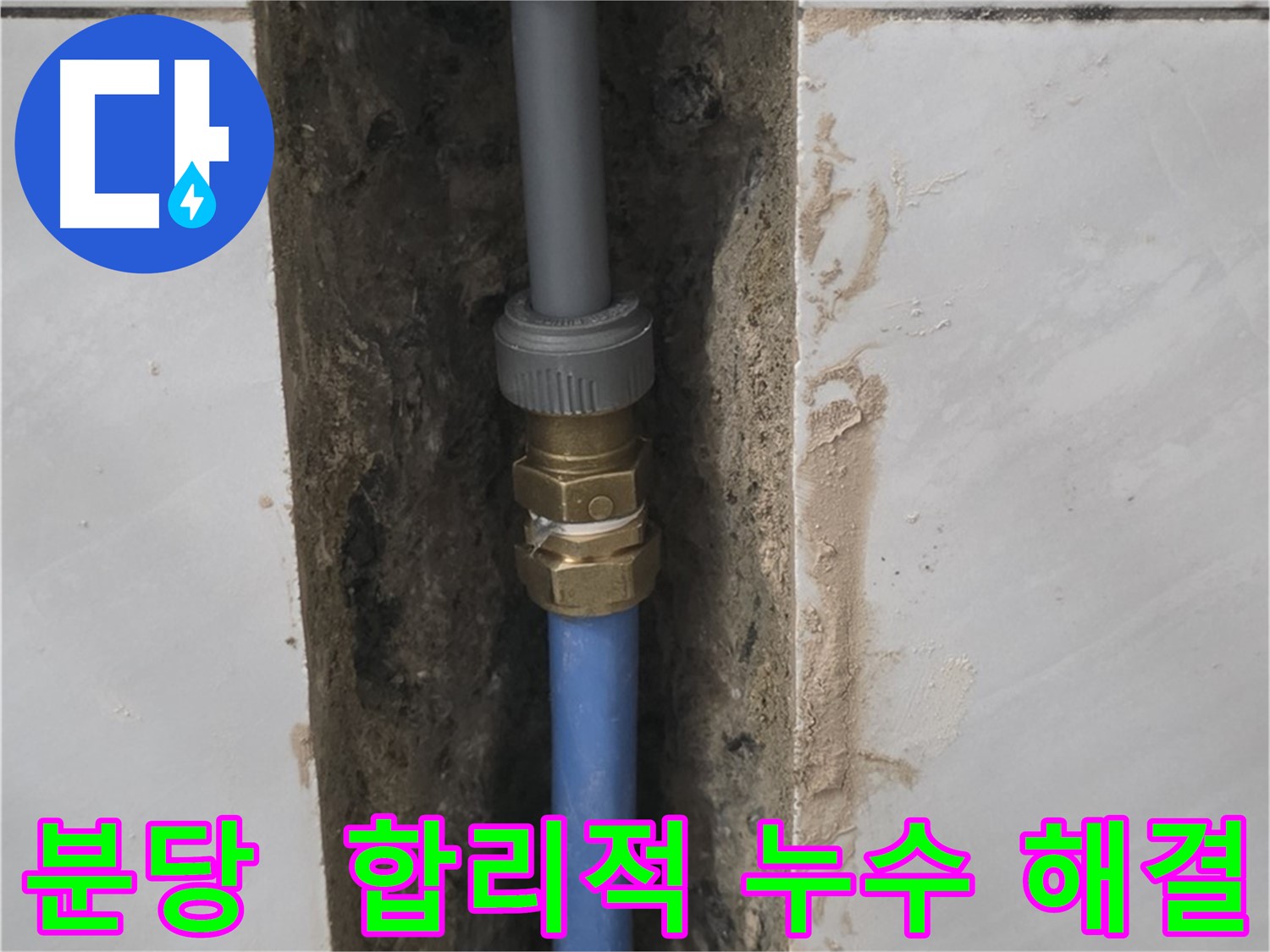 분당 쇳골 - 합리적인 비용으로 누수 완벽 해결