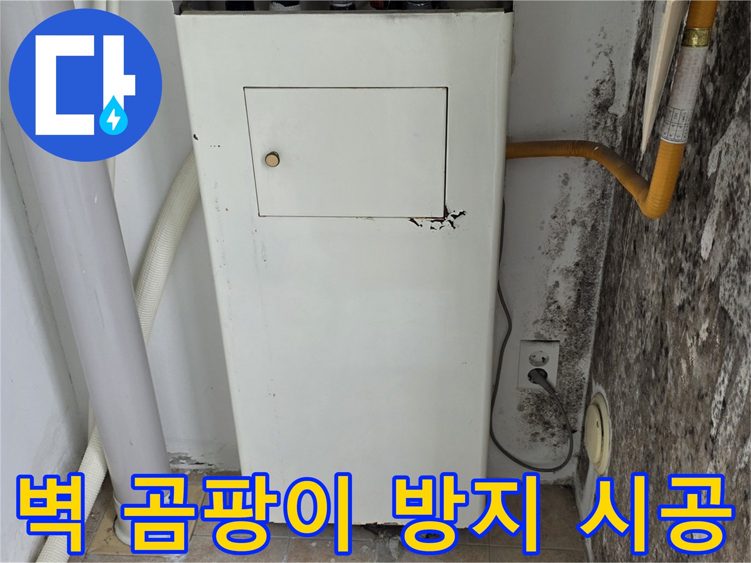 성북구 길음1동 숭인로 - 곰팡이 핀 벽 곰팡이 방지 시공을 위한 전문가 방문