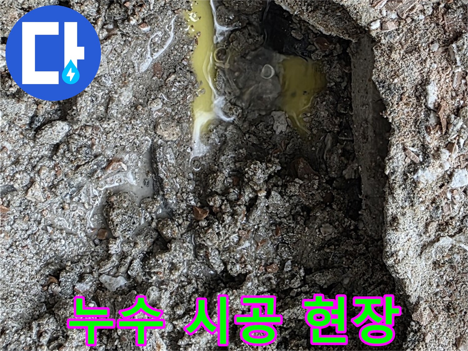 성북구 길음동 숭인로 누수 시공 현장 - 누수 탐지부터 완벽한 시공까지 책임집니다.
