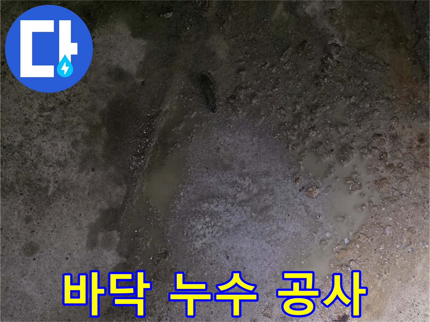 철원군 서면 와수리 누수 현장 - 바닥 누수 공사를 완벽하게 시공하여 누수 문제를 해결합니다.