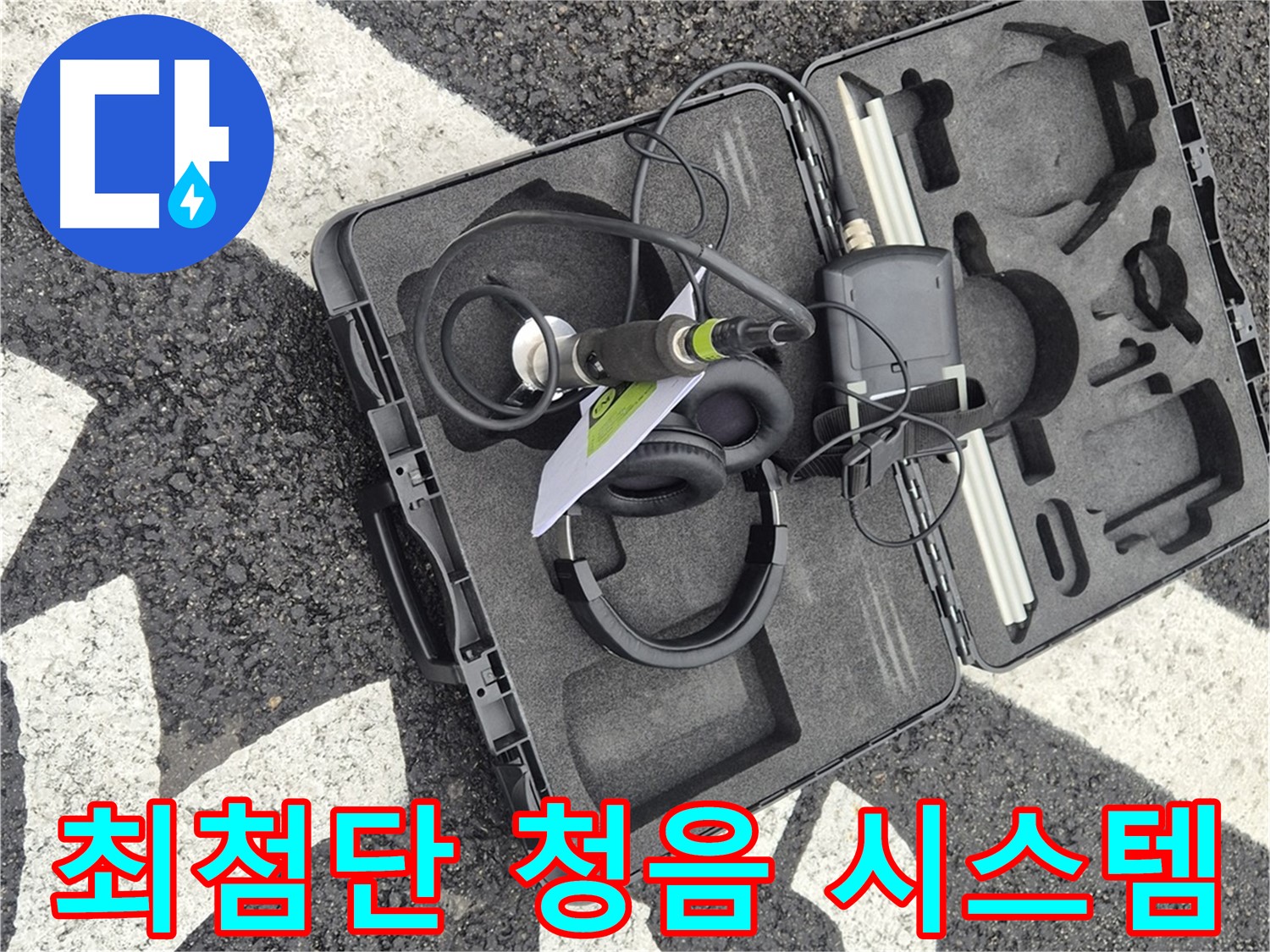 최첨단 청음식 누수 탐지 시스템 - 철원 지역 누수 문제 해결