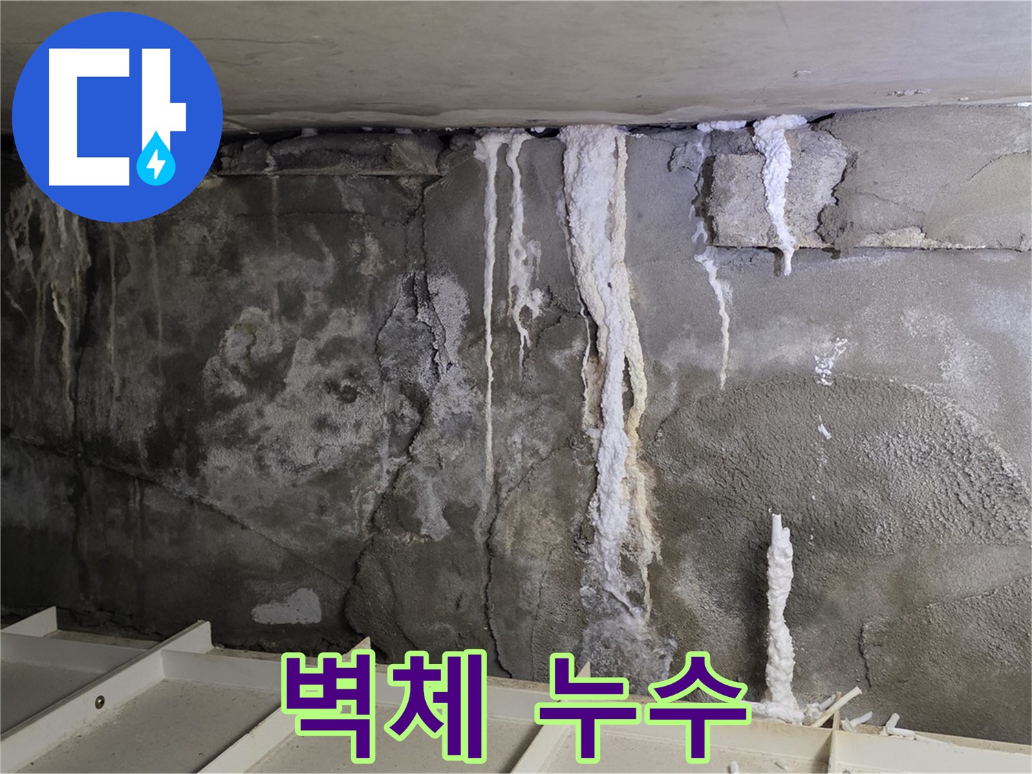 벽체에서 발생하는 누수 - 원인 진단부터 완벽 시공까지 책임