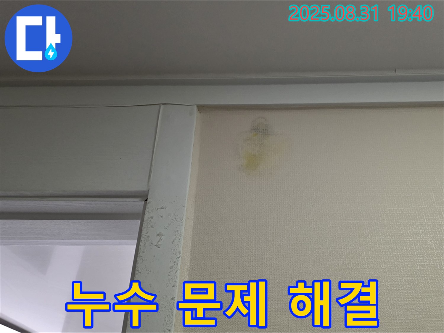 누수 문제 해결 - 성남 분당 산운동 누수 - 속 시원한 해결