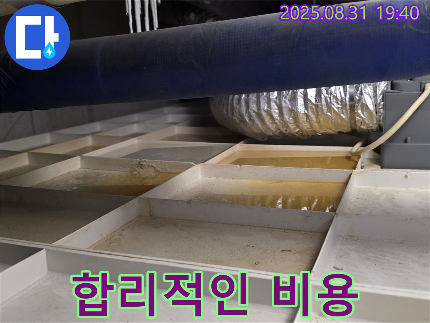 분당구 정자동 건물 지하 누수 - 합리적인 비용으로 누수 문제 해결