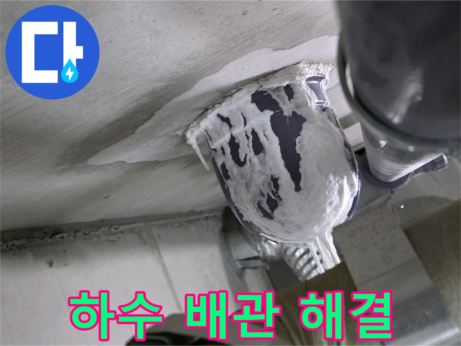 분당 운중동 아파트 누수 - 하수 배관 누수 원인을 찾아 완벽하게 해결 완료