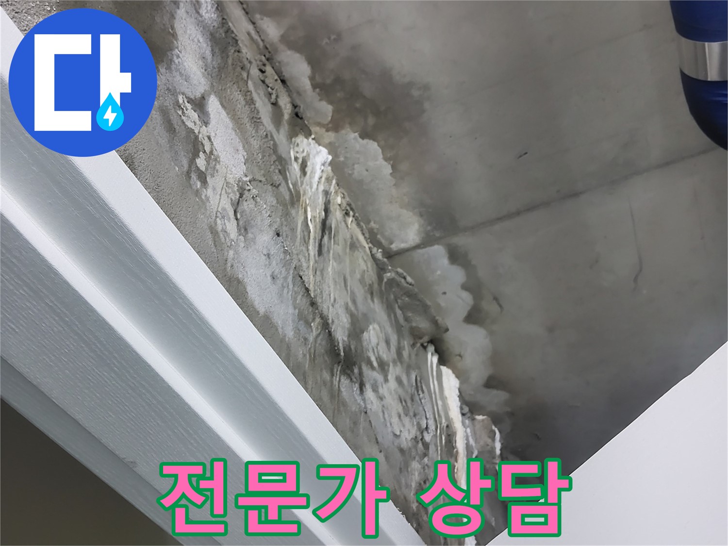 분당 운중동 - 콘크리트 천장 누수 - 징후 발견 즉시 - 전문가 상담