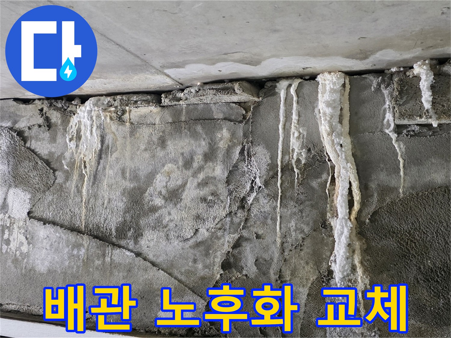성남 누수 - 배관 노후화, 교체 시기를 놓치지 마세요