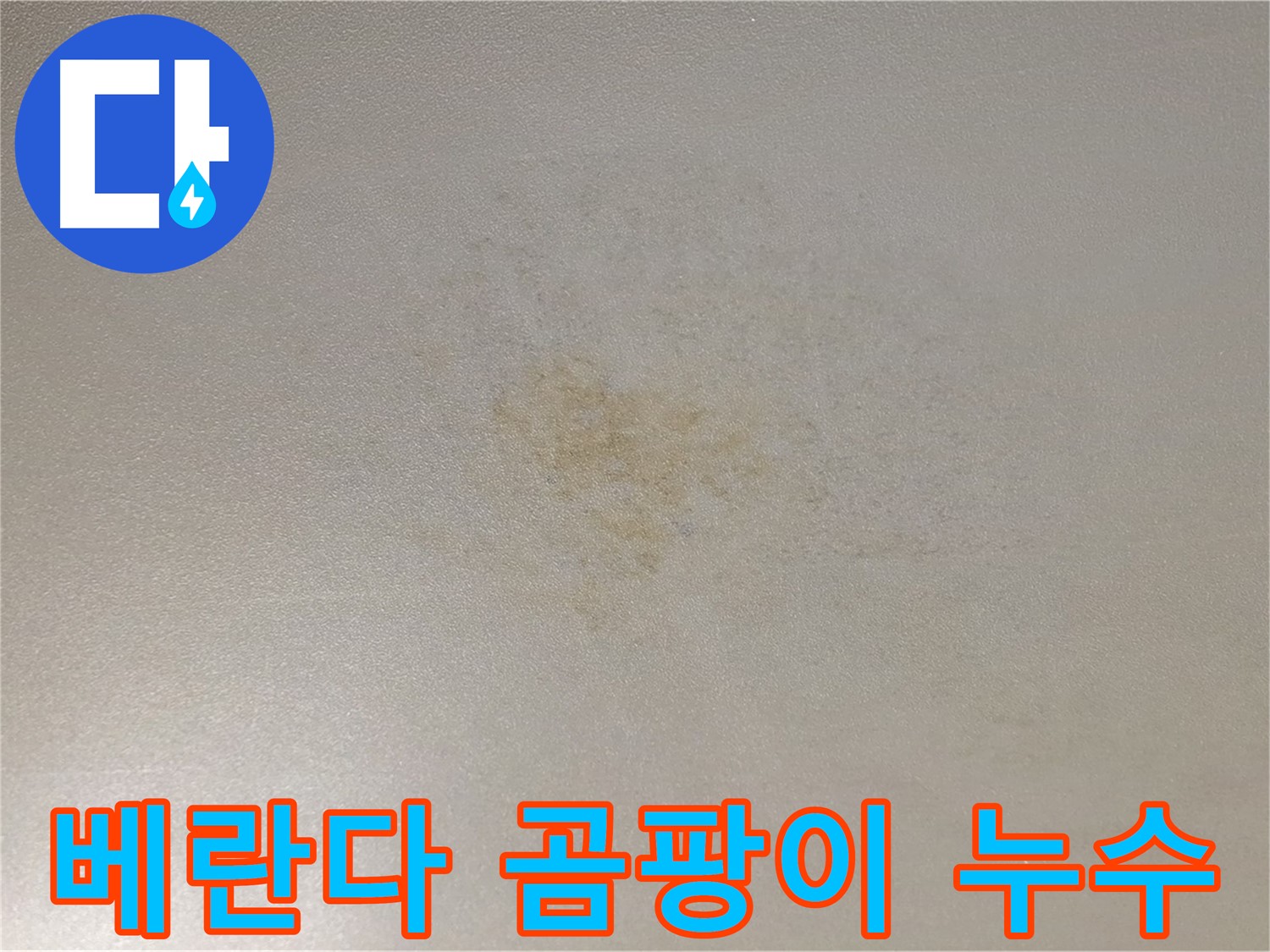 곰팡이 심한 베란다 - 결로 및 누수 문제 해결 현장