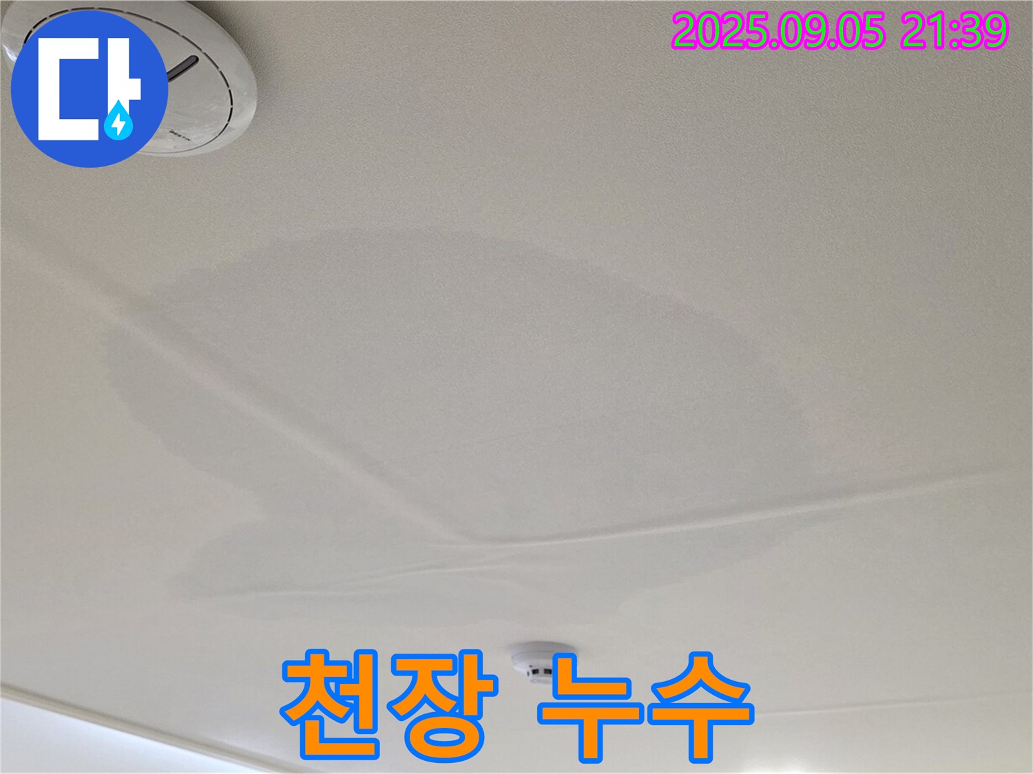 사가정 센트럴아이파크 누수 - 젖은 천장, 심각한 누수