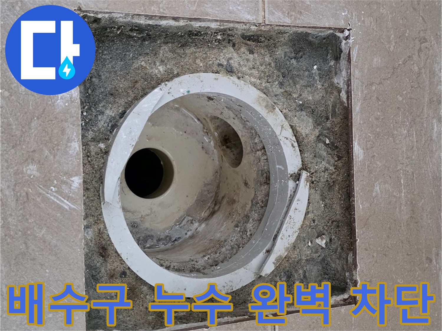 일동면 기산베스트빌 아파트 화장실 배수구 누수 - 누수 문제 완벽 차단 및 재발 방지