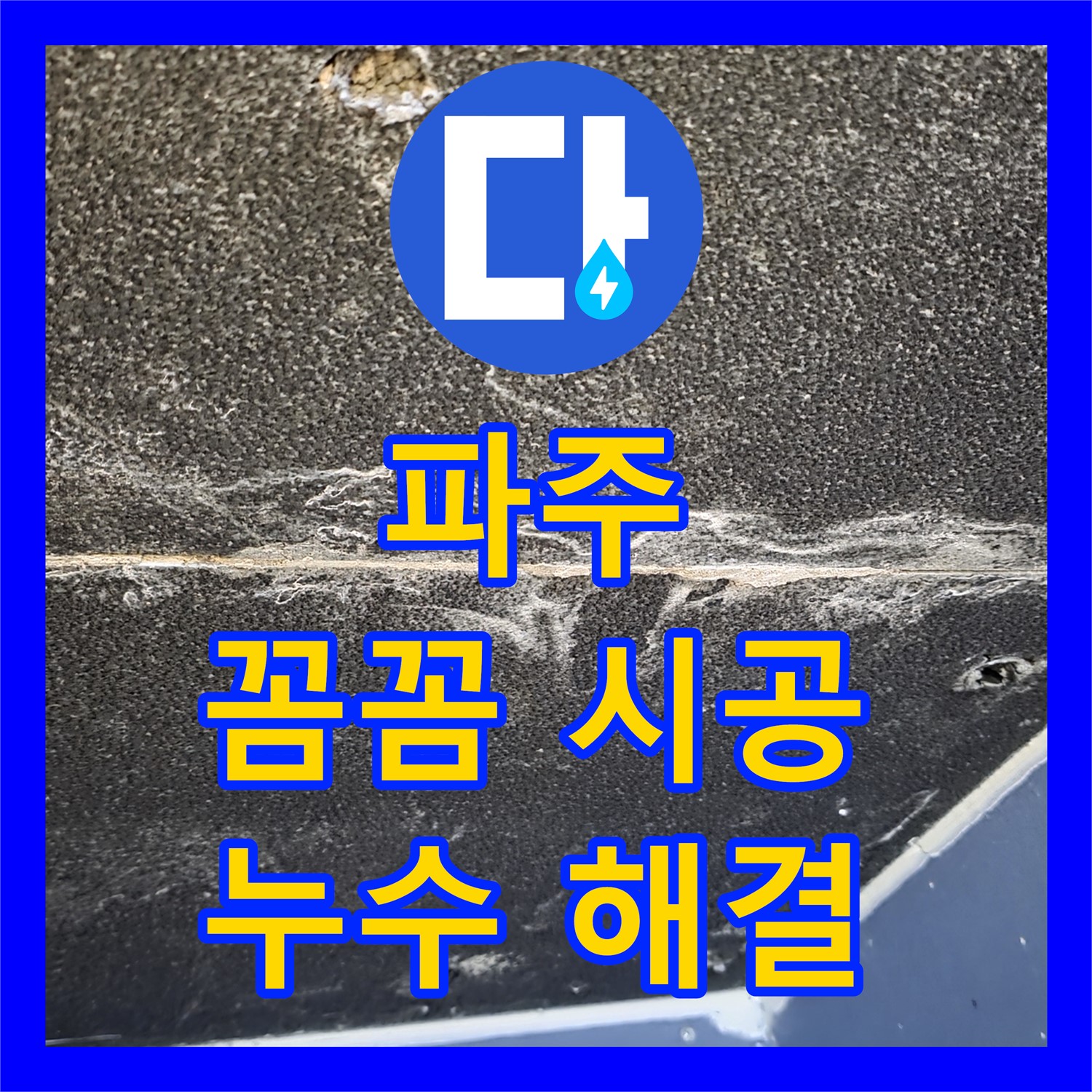 파주시, 누수설비업체, 꼼꼼 시공으로 누수 해결