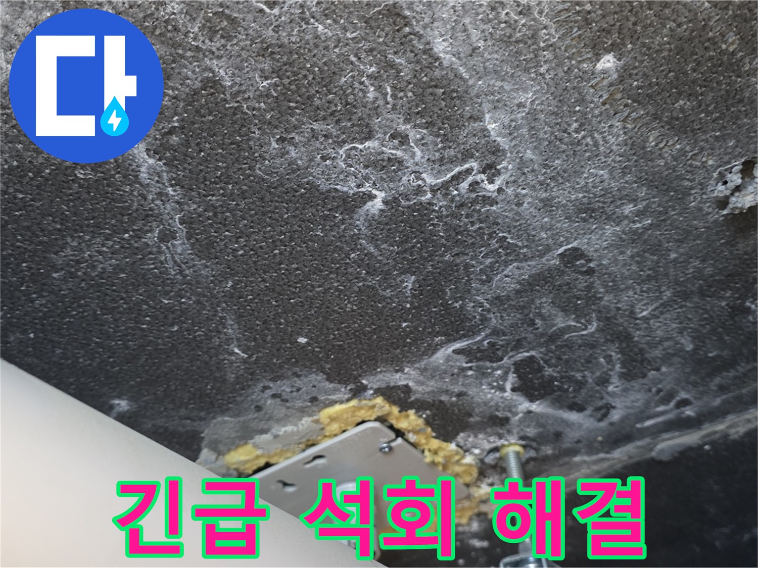파주시 동패동 누수 - 긴급 석회 누수 완벽 해결 완료