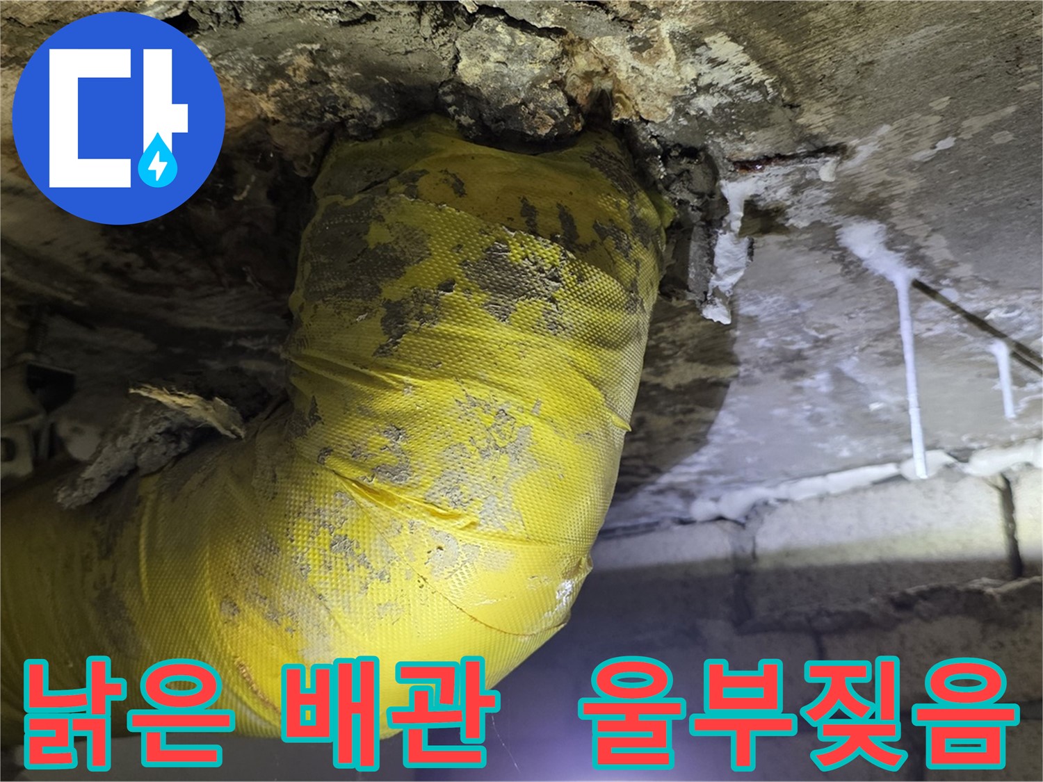 낡은 배관의 울부짖음 - 신사동 천장 누수