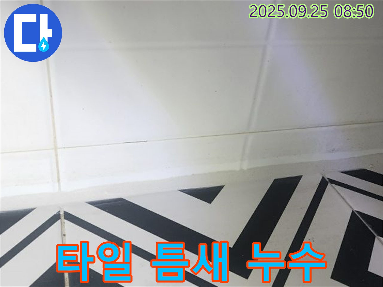 양주시 백석읍 오산리 화장실 타일 틈새 누수 - 꼼꼼한 시공으로 누수 걱정 없이!