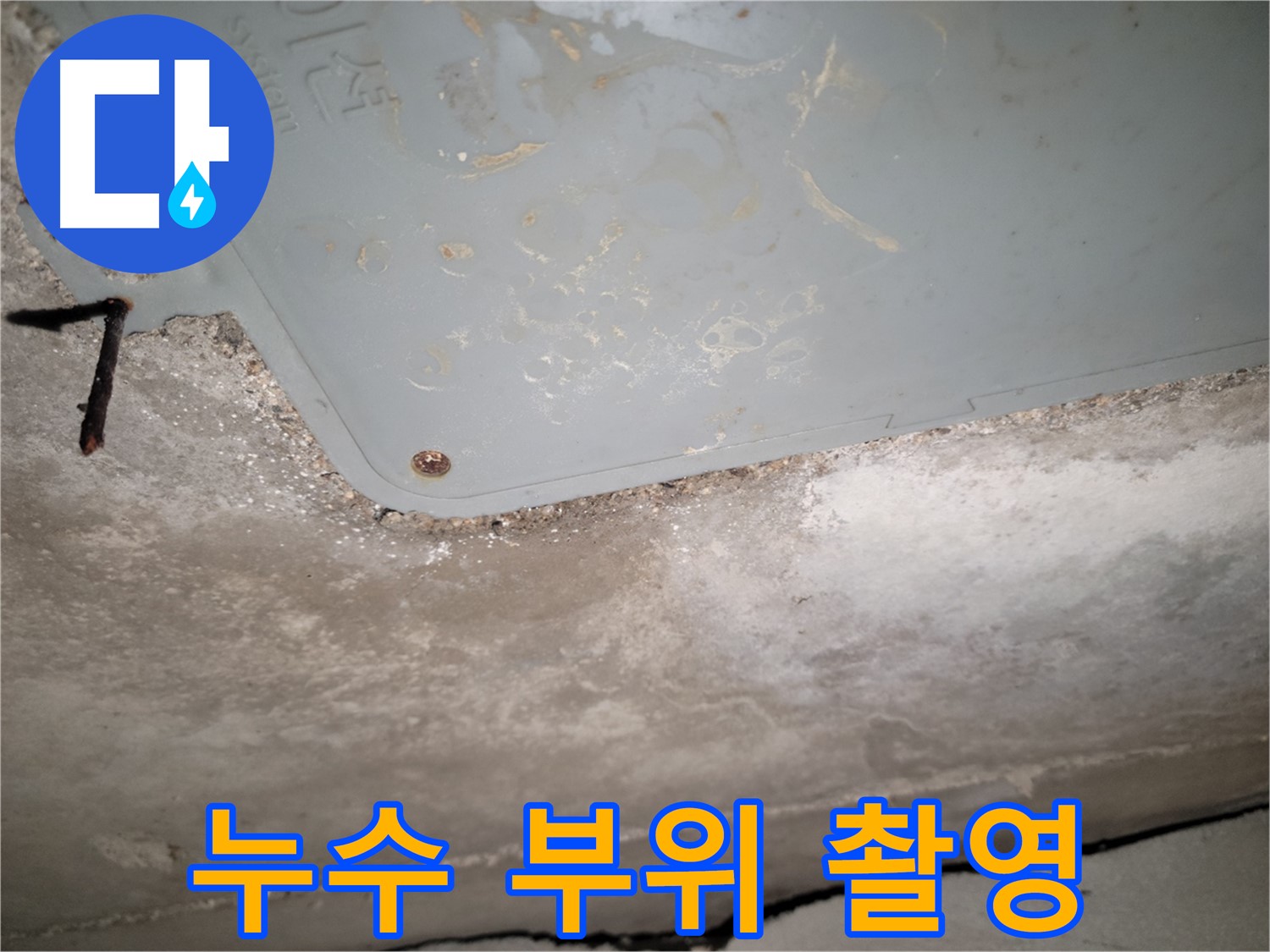 동두천 누수 - 누수 발생 부위 집중 촬영 - 상세 기록