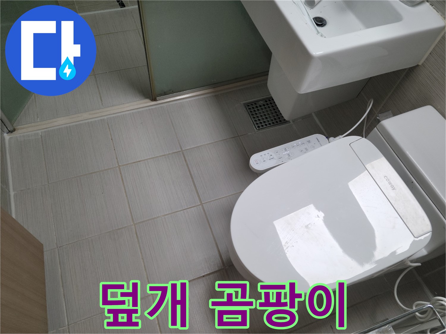 동두천시 송내동 - 변기 물탱크 덮개 곰팡이, 누수 원인 점검