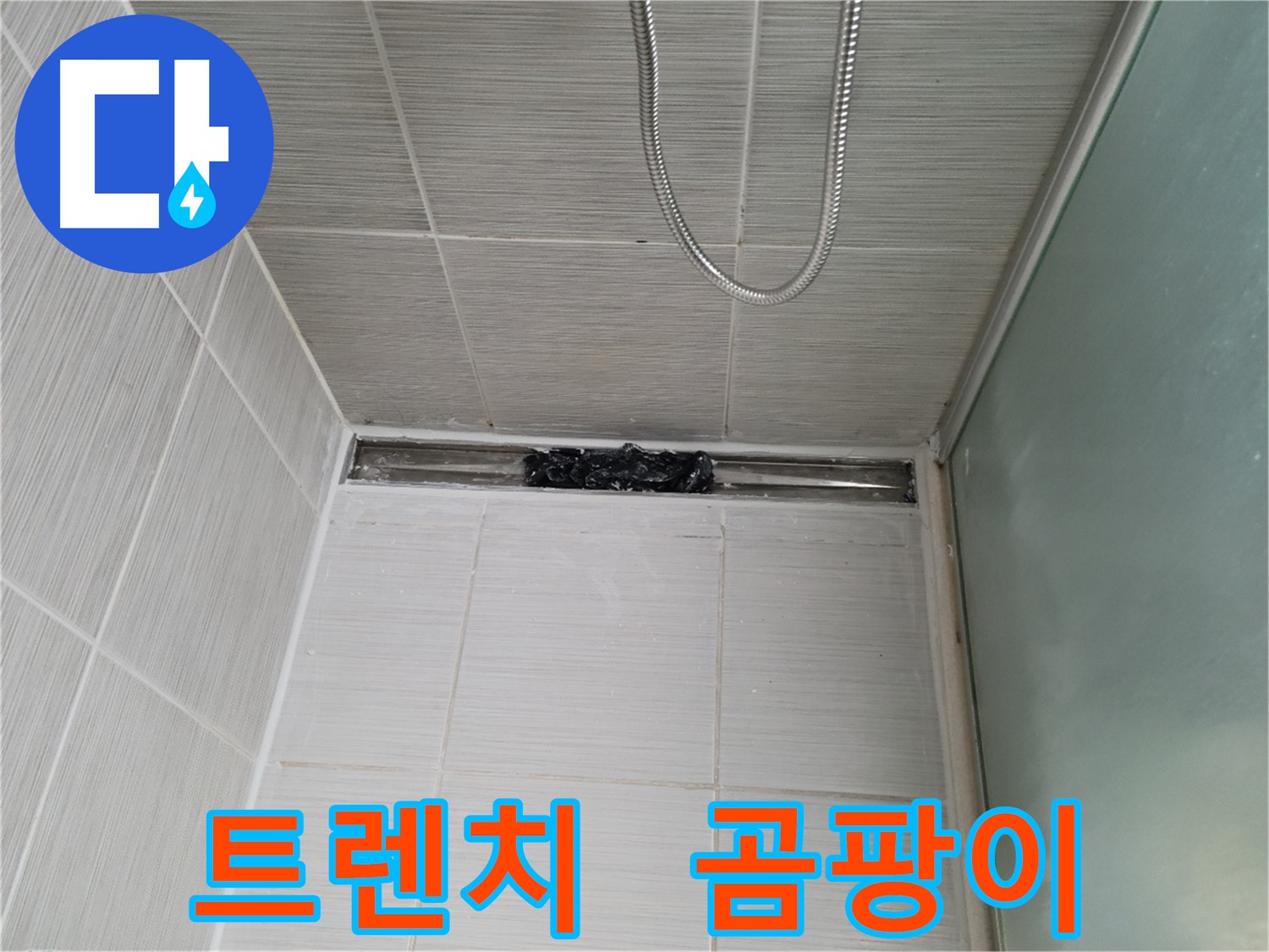 샤워부스 트렌치 - 곰팡이 아포칼립스 - 재앙!