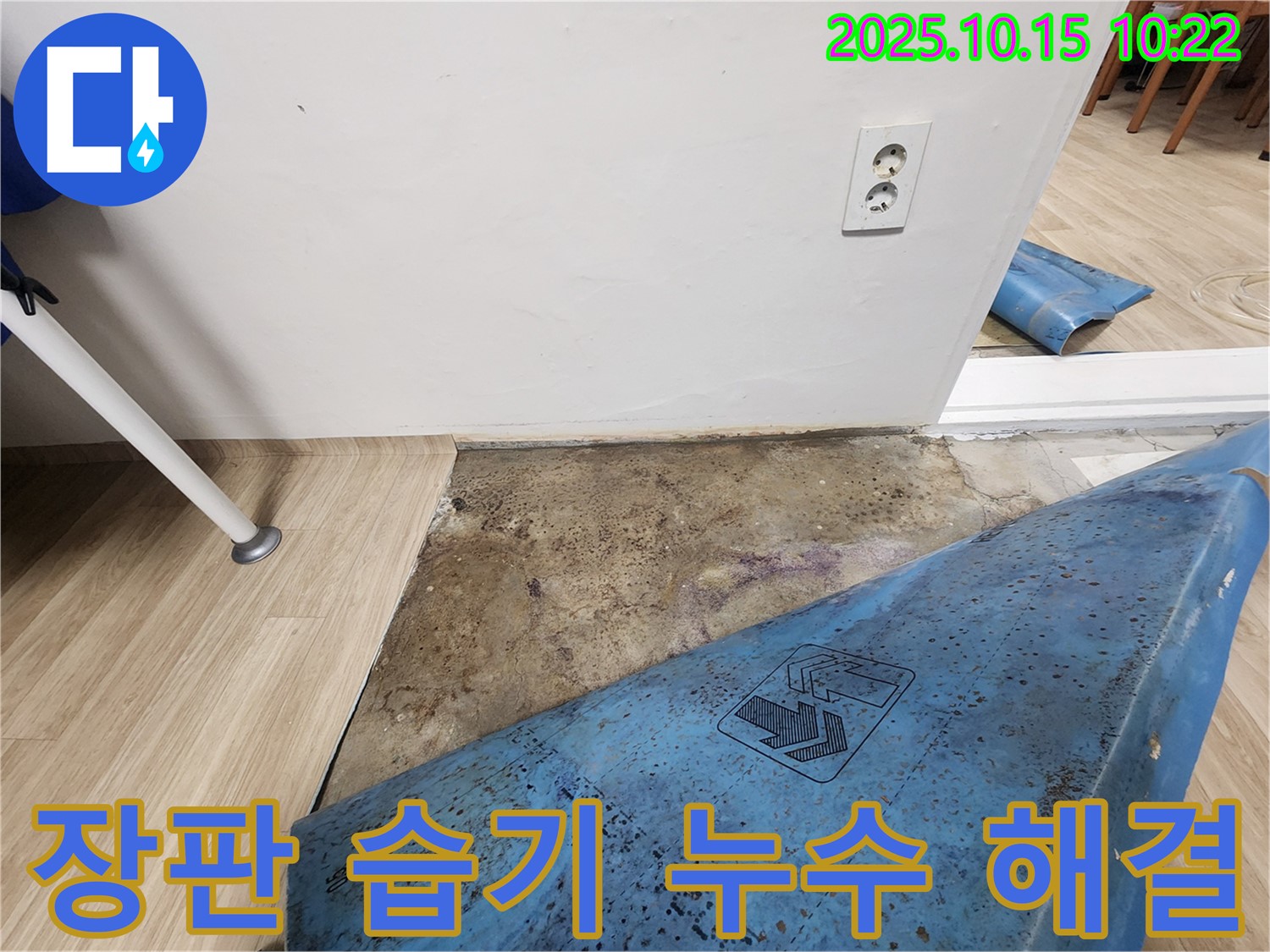 공릉동 누수 해결 - 노원구 누수탐지로 장판 밑 습기 문제 해결