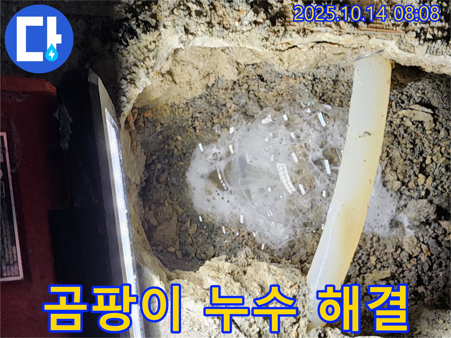양주시 남면 두곡리 누수 현장 - 누수로 인해 발생한 곰팡이 문제를 해결하고 쾌적한 환경을 되찾아 드리는 과정