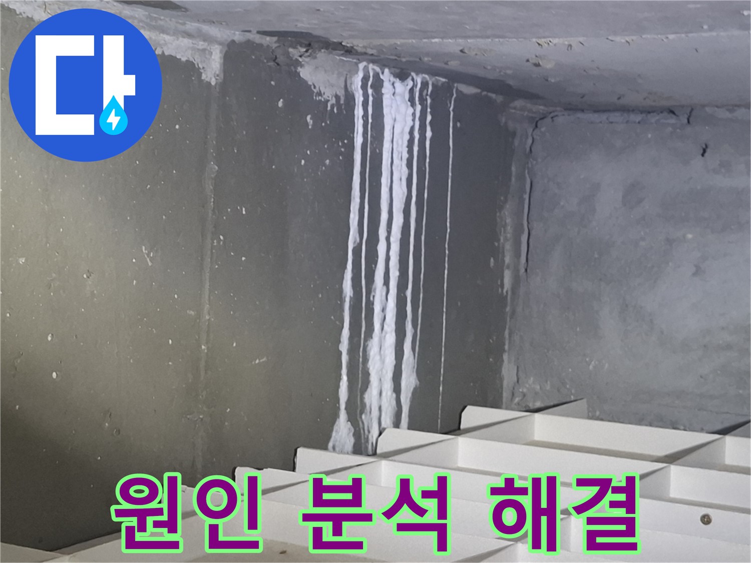 분당 봇들마을 아파트 - 석회 누수, 원인 분석부터 완벽 해결까지 책임집니다