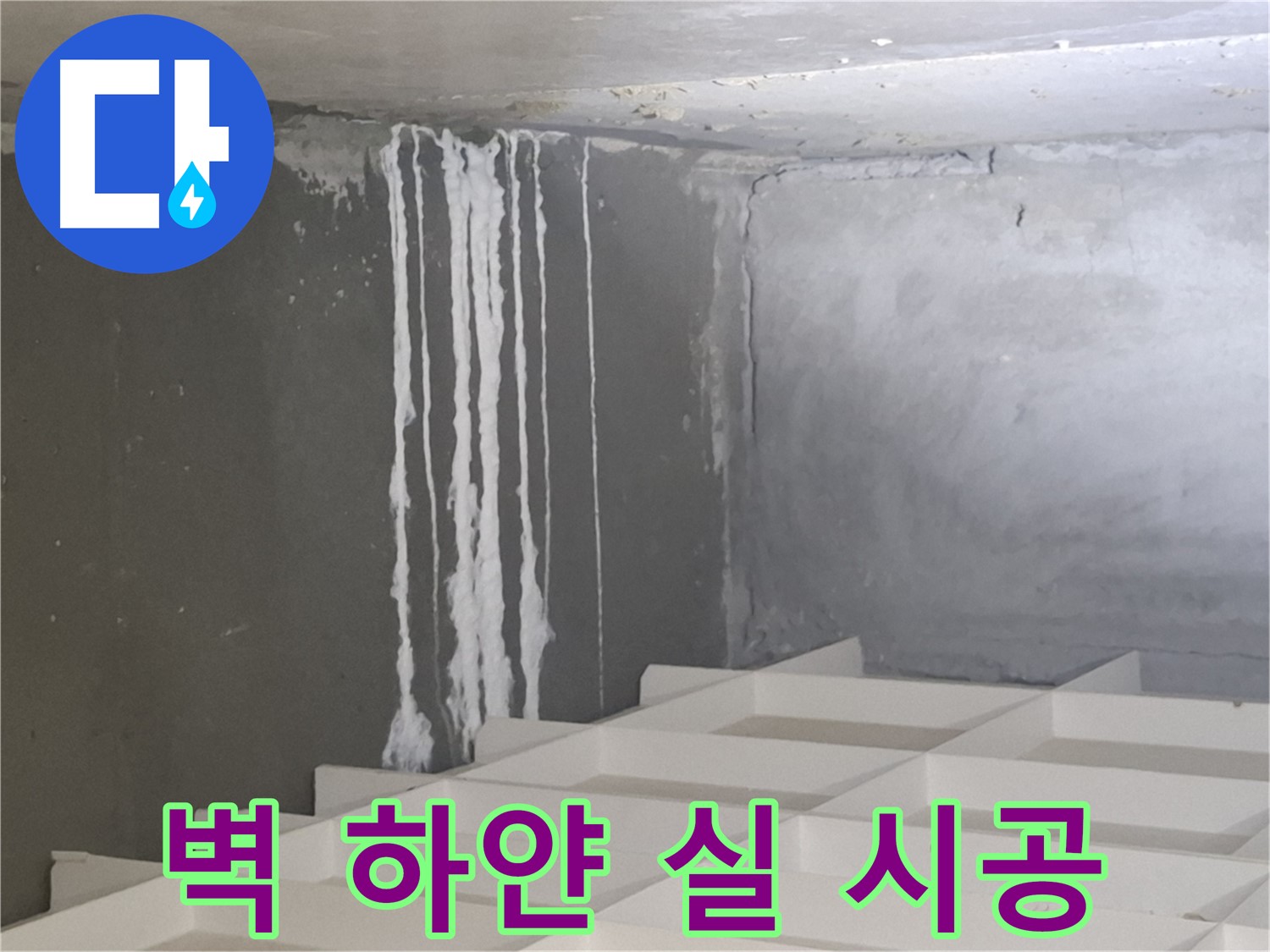 삼평동 아파트 누수 - 벽에 맺힌 하얀 실 문제, 재발 방지를 위한 완벽 시공 노하우 공개
