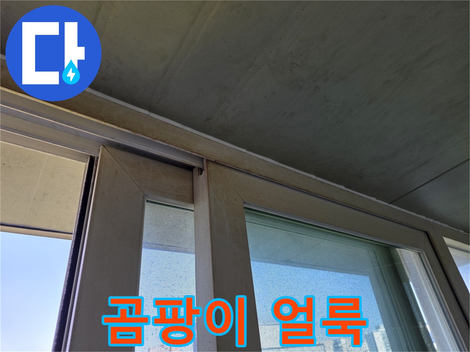 양천구 신월동 창틀 누수 - 곰팡이 얼룩 - 미관상 문제