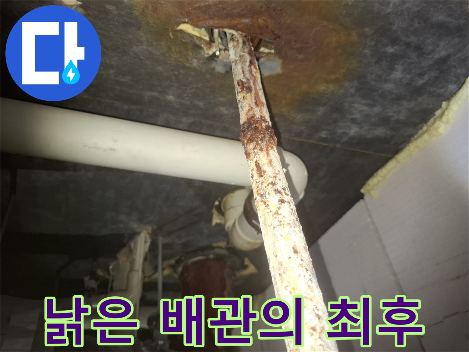 수원 팔달구 신풍동 - 낡은 배관의 비참한 최후, 새 배관으로 교체하여 누수 해결 - 이제 안심하세요.