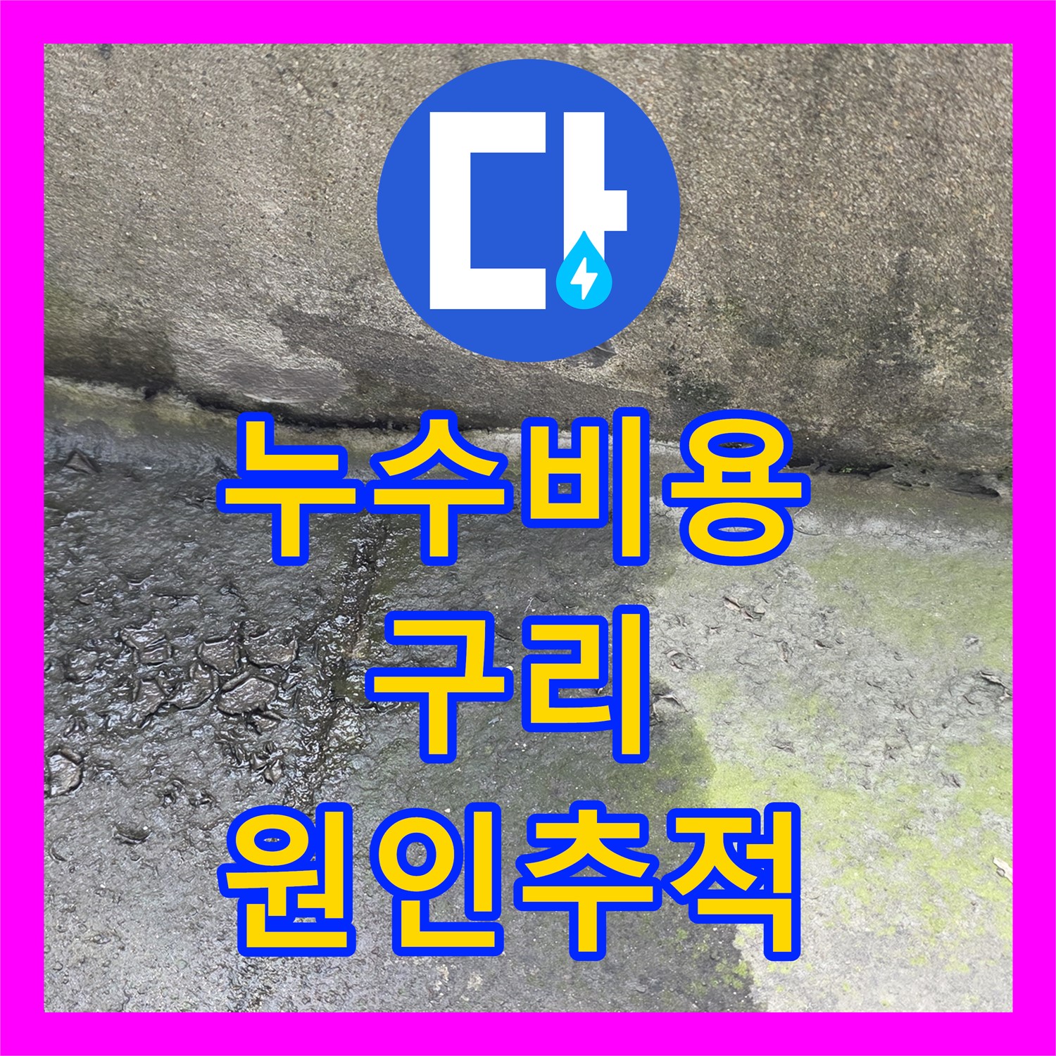  재발한 아랫집 누수 문제, 배관 이상 없어 외부 테라스 크랙 집중 탐지하는 과정 구리
