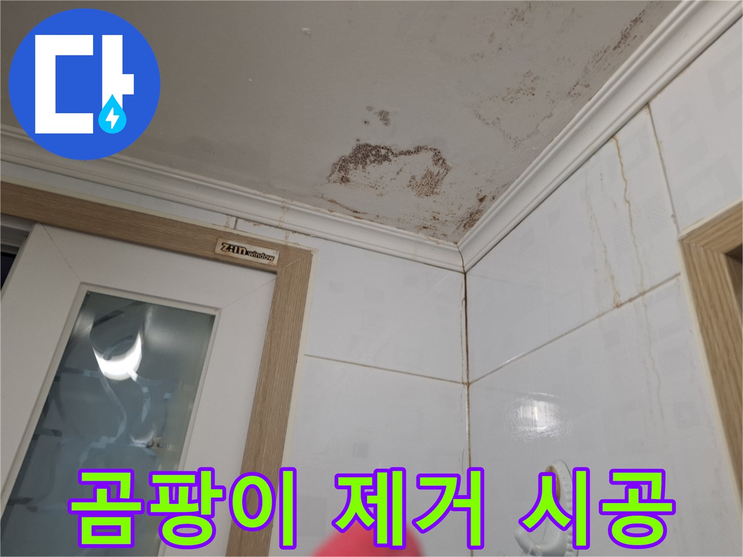 욕실 곰팡이 제거 - 깨끗한 공간 조성 - 건강한 환경