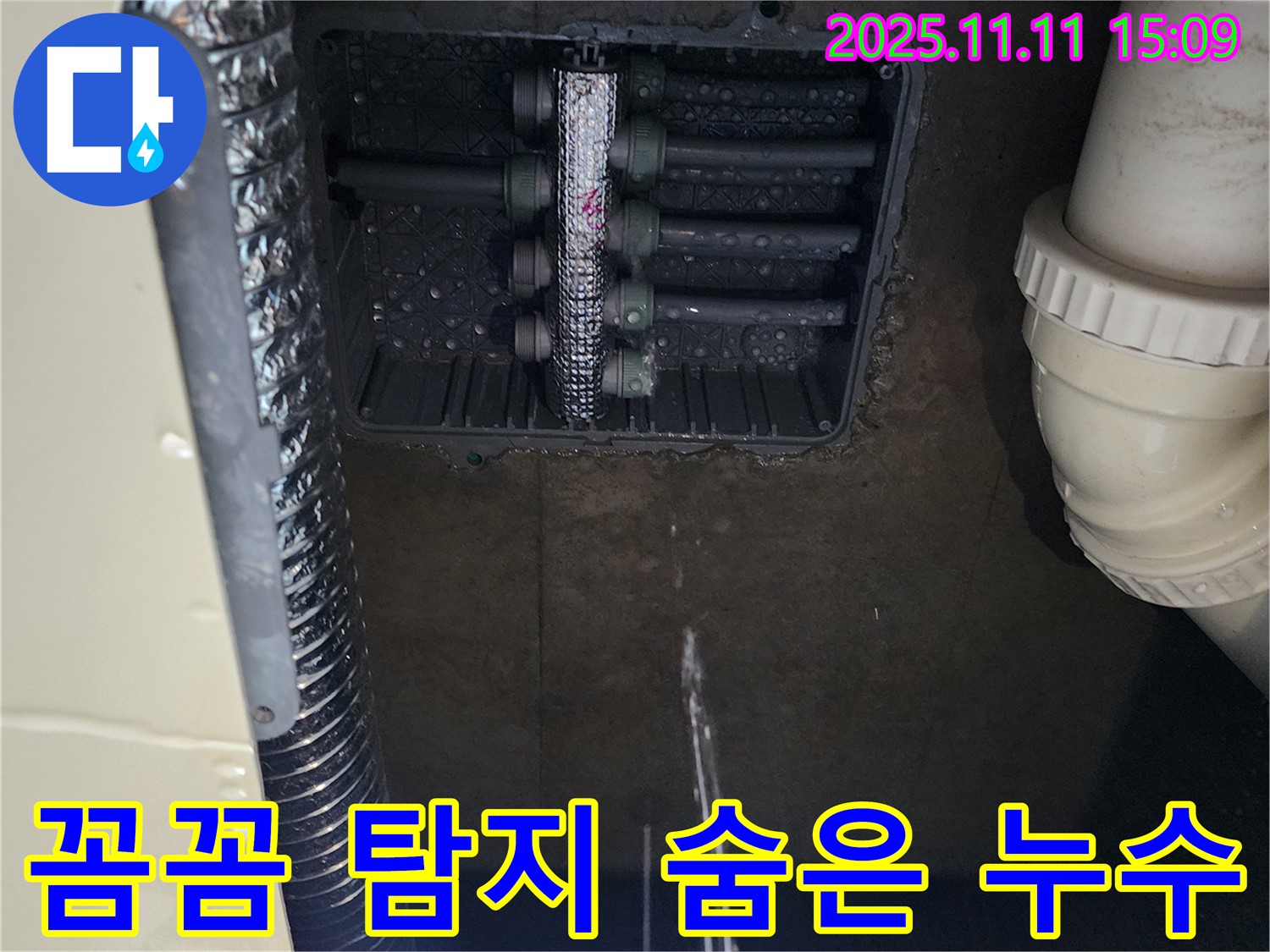 포천 누수탐지 - 초가팔리 누수, 꼼꼼한 탐지로 숨은 누수까지 해결