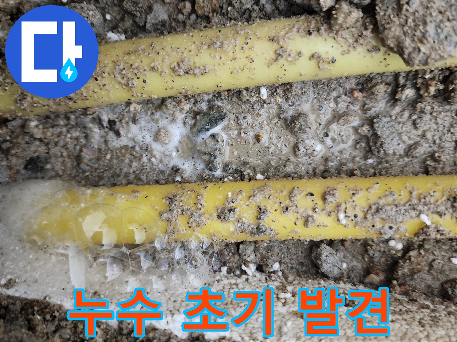 수원 장안구 정자동 누수 - 대림빌라 배관 누수 초기 증상 발견