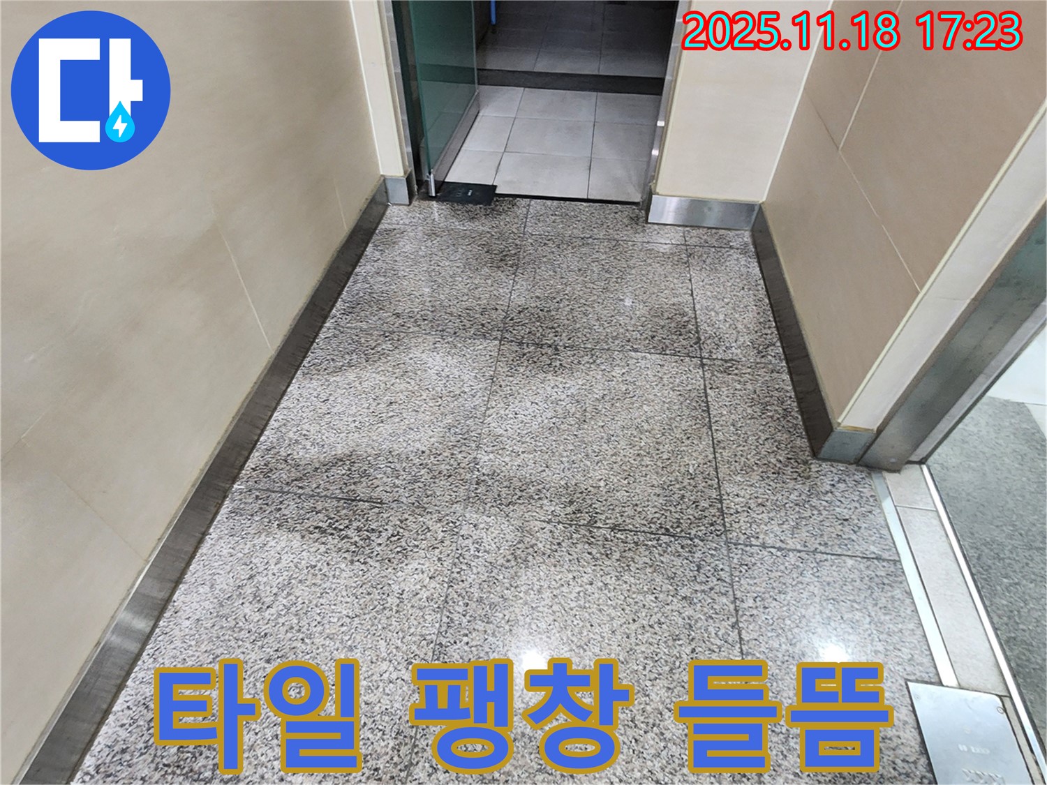 포천시 내촌면 소학리에서 발생한 타일 팽창 - 들뜸 현상 해결을 위한 누수탐지 전문!