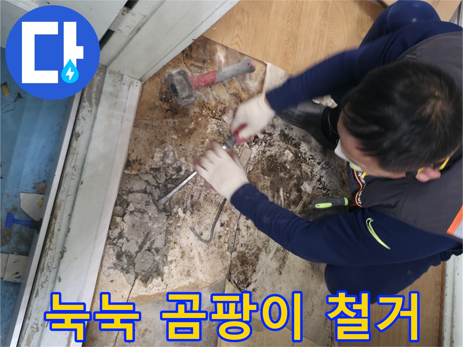서초구 서초2동 - 칼 한 자루 들고 누수 원인을 완전 해부하는 모습입니다.
