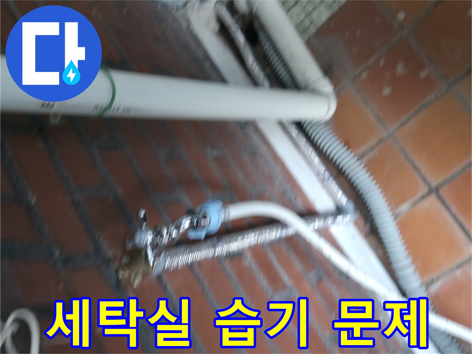 서초동 세탁기 누수 - 세탁실 습기 문제 해결을 위한 누수 점검