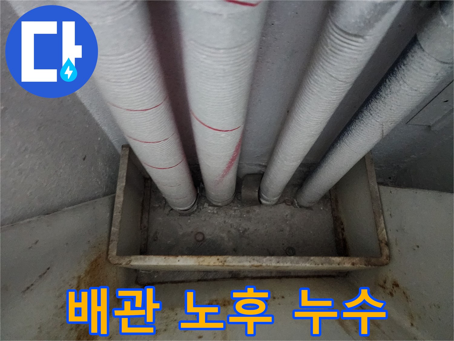 수원 장안구 아파트 배관 노후 누수 - 전문적인 누수 진단과 확실한 해결
