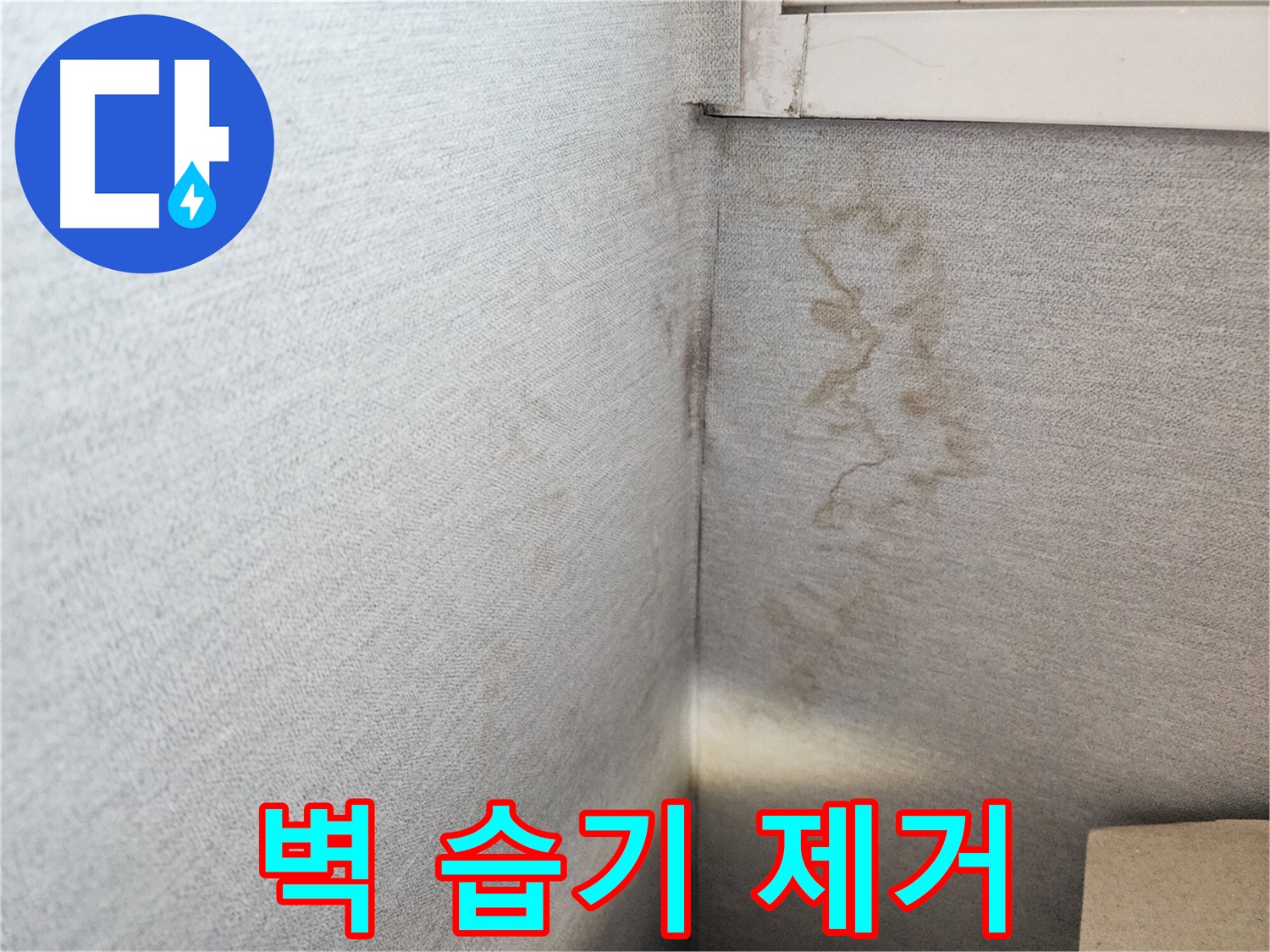 장안구 삼성아파트 누수, 벽면 습기 제거 - 깨끗하고 쾌적한 공간으로 되돌려 드립니다.