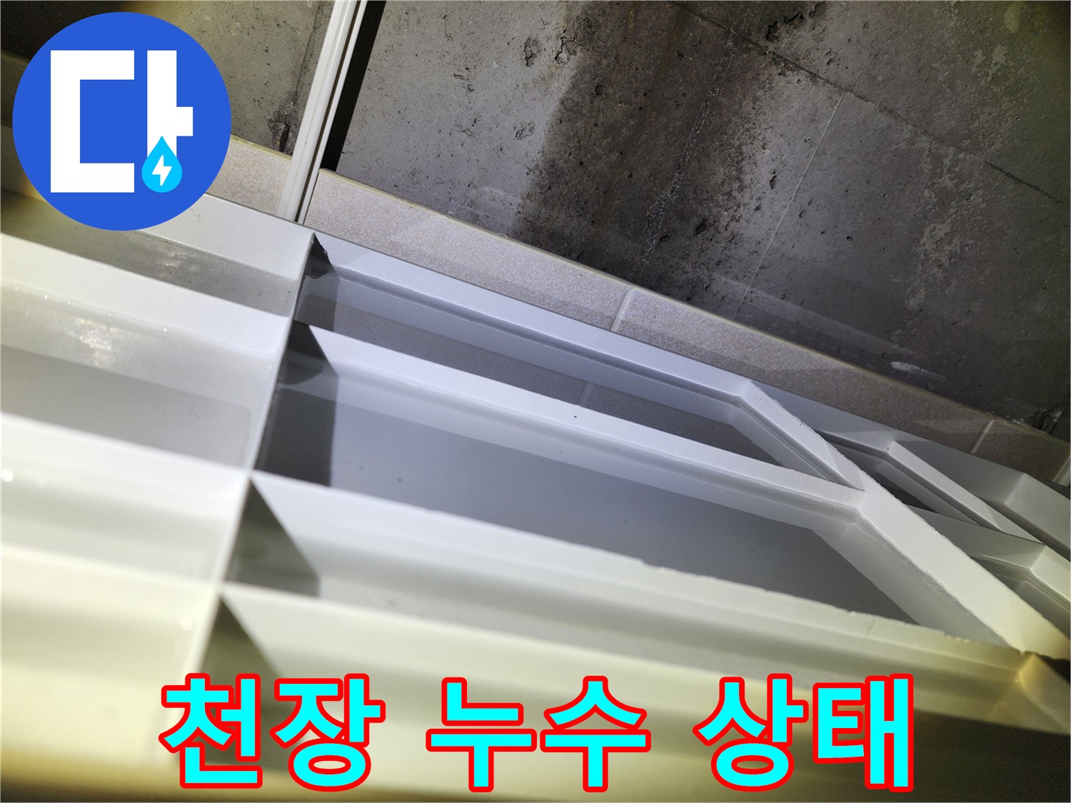 동두천 지행동 아파트 천장 누수 - 누수 상태 정밀 진단