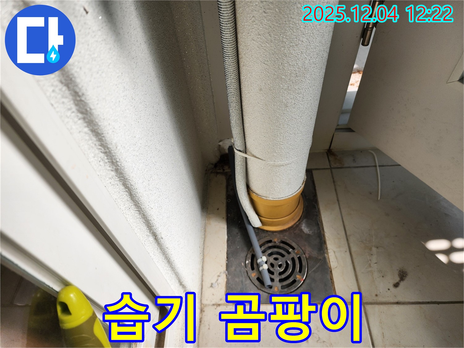 싱크대 하부장 - 습기와 곰팡이
