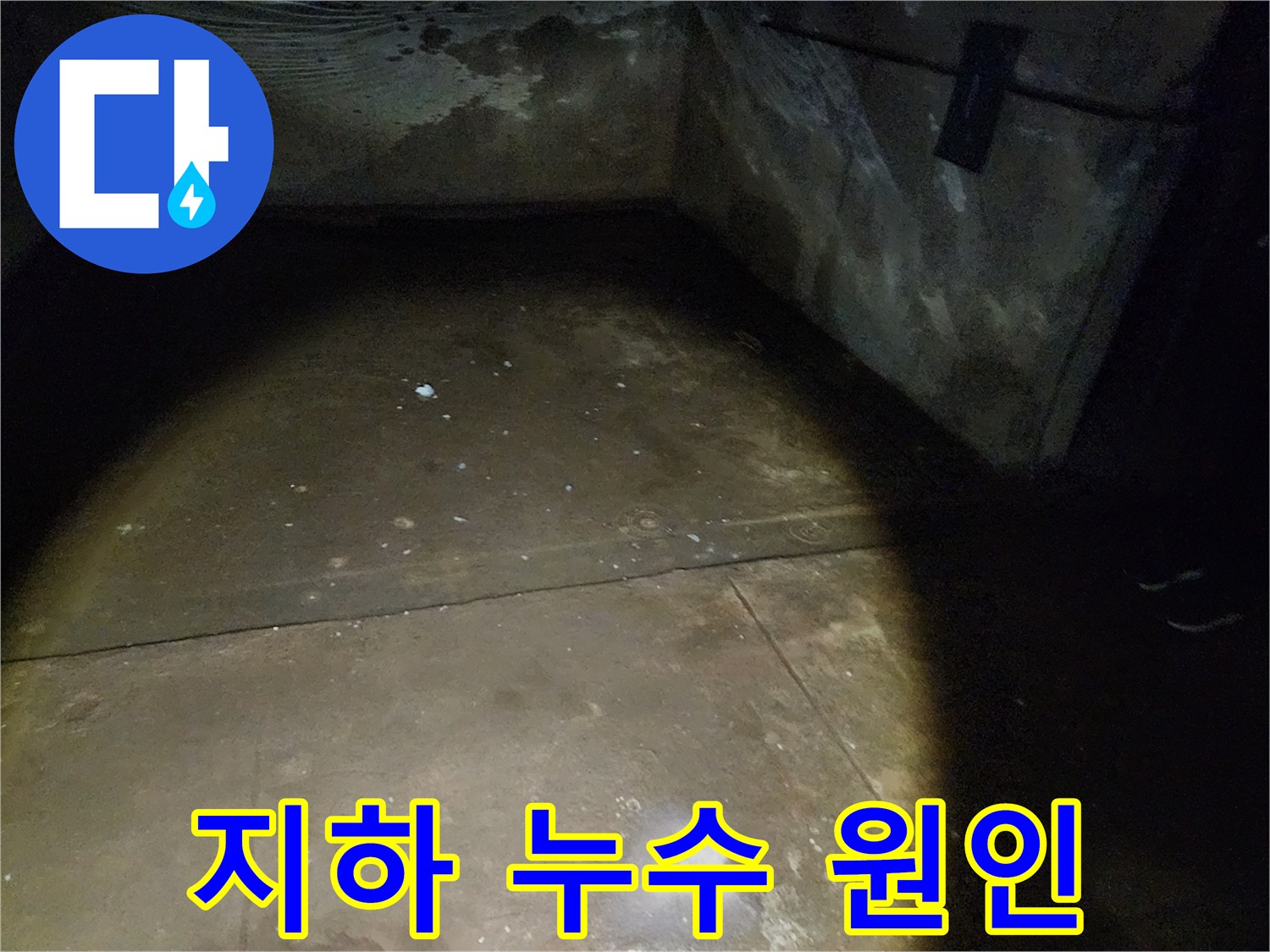 월계 삼호아파트 지하 누수 - 정확한 원인 파악을 위해 꼼꼼하게 점검하고 있습니다.